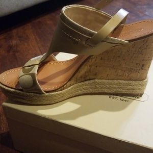 Brand New Coach Wedges. Never been worn